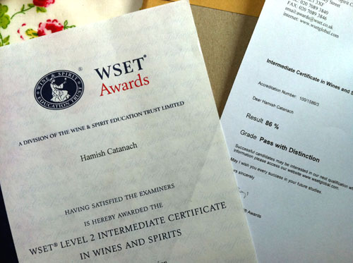 WSET Diploma 应考心得