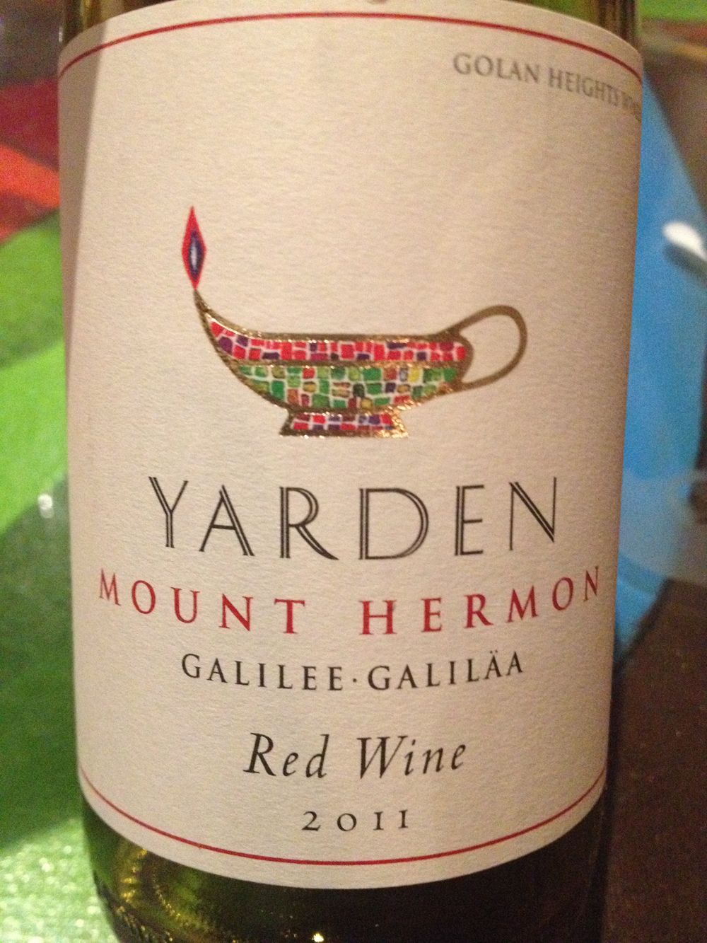 Golan Heights Winery Yarden Mount Hermon White Kosher