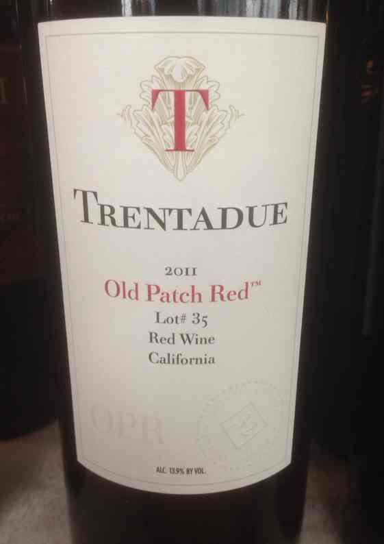 特伦Lot36号旧补丁干红Trentadue Old Patch Red Lot 35