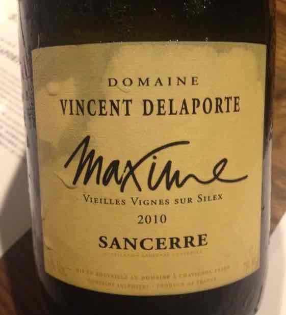 德拉特马克西姆干白Domaine Vincent Delaporte Sancerre Cuvee Maxime Vieilles Vignes sur Silex