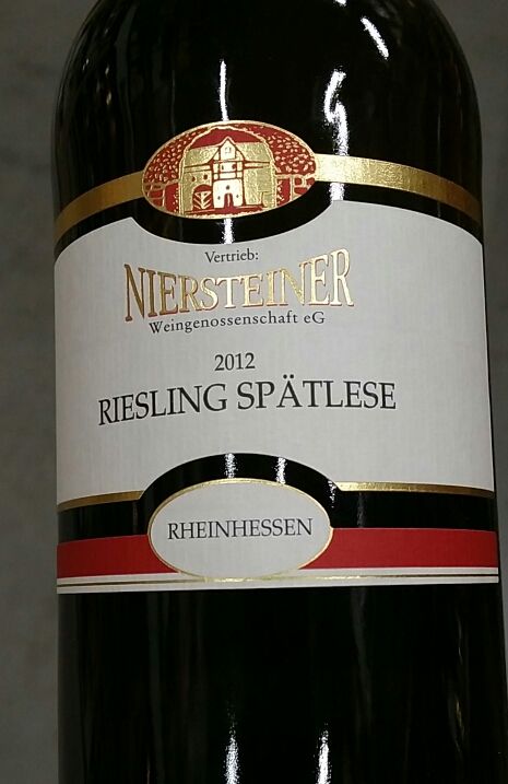 摩泽园尼尔施泰因晚收雷司令干白niersteiner weingenossenschaft eg riesling spatlese