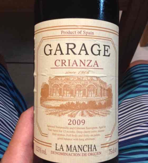 车库牌陈酿干红Garage Crianza