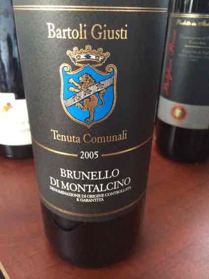 Tenuta Comunali Bartoli Giusti Brunello di Montalcino