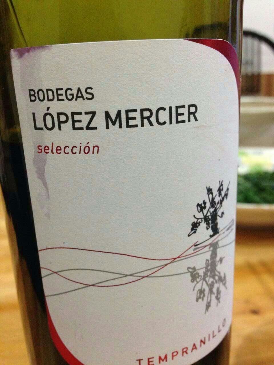 洛佩兹梅谢尔酒庄精选丹魄干红Bodegas Lopez Mercier Selection Tempranillo 