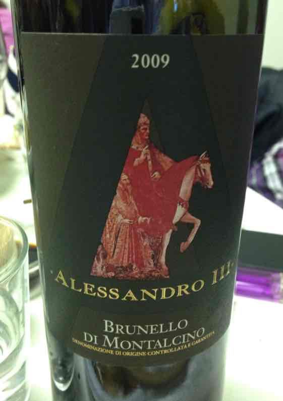 亚历山大三世蒙塔奇诺布鲁奈罗干红Alessandro III Brunello di Montalcino