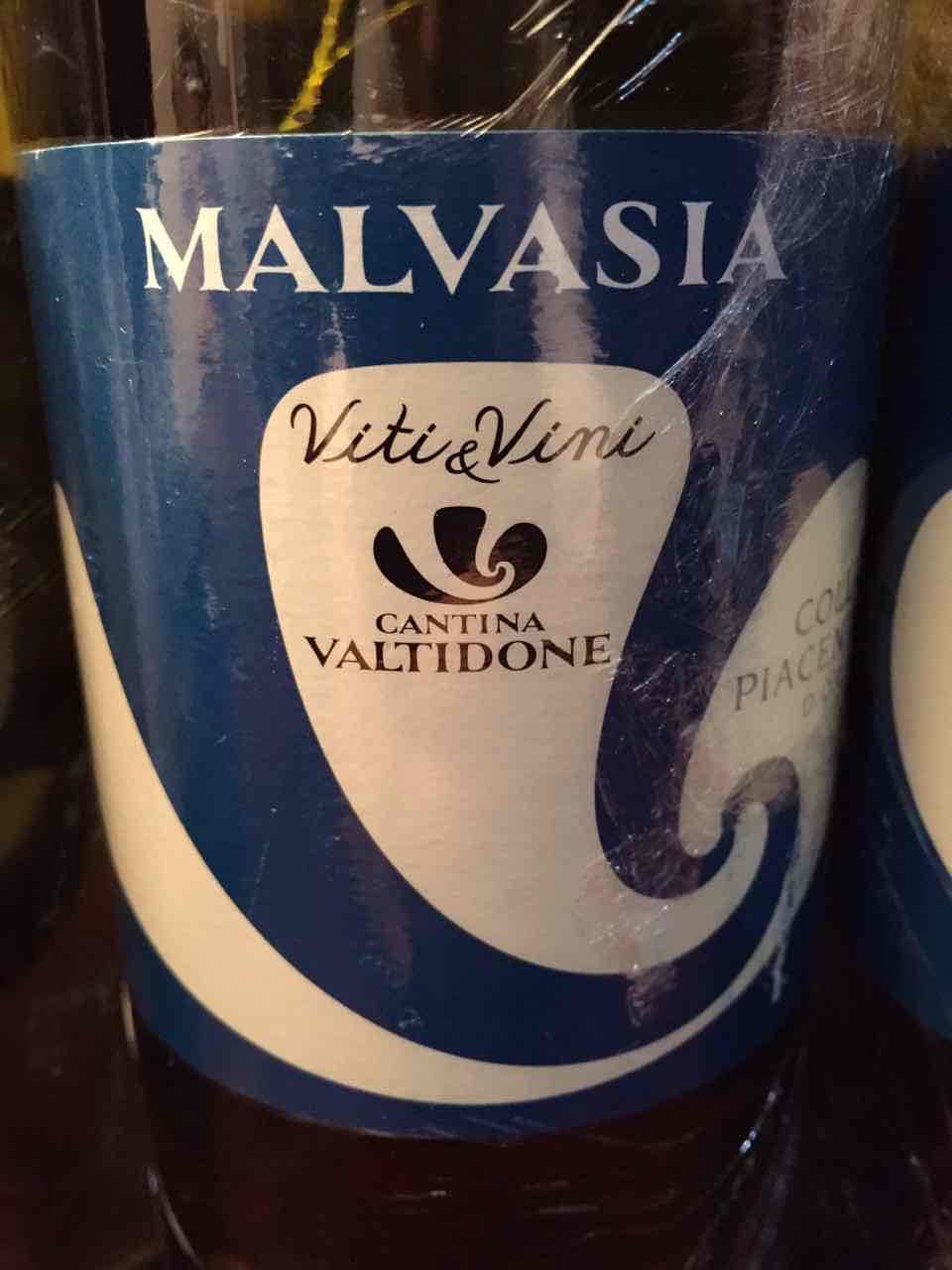 康廷万多酒庄莫维赛亚干白Cantina Valtidone Malvasia