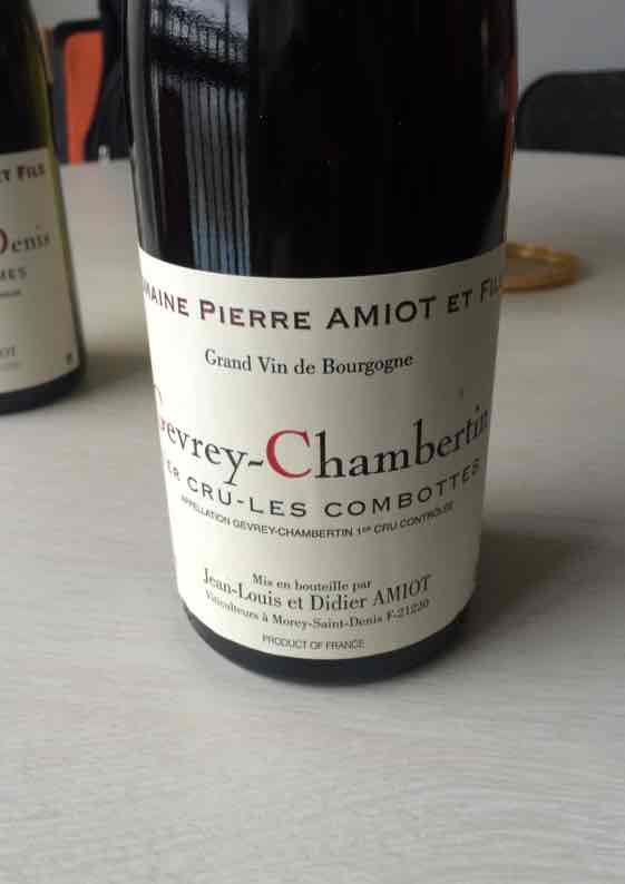 Domaine Pierre Amiot et Fils Gevrey-Chambertin 1er Cru