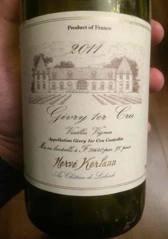 柯兰庄园吉弗里干红Maison Herve Kerlann Givry 1er Cru