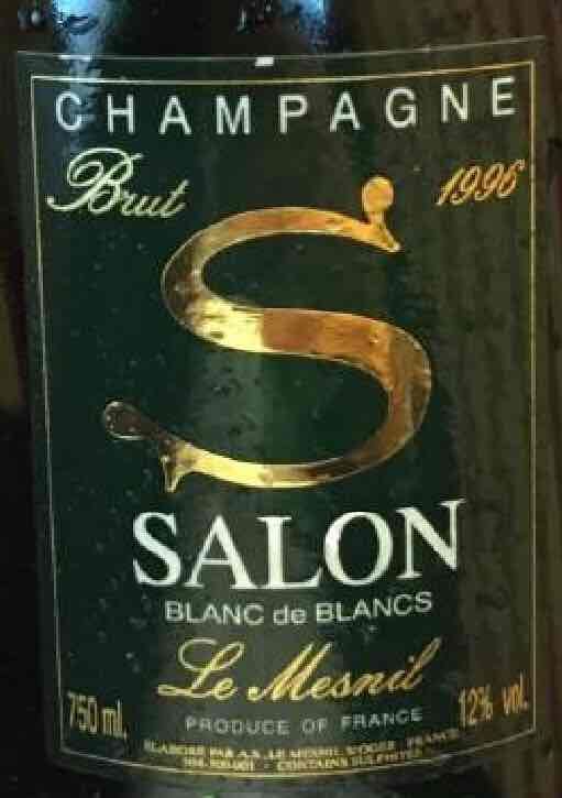 沙龙干型白中白香槟Champagne Salon Brut Blanc de Blancs