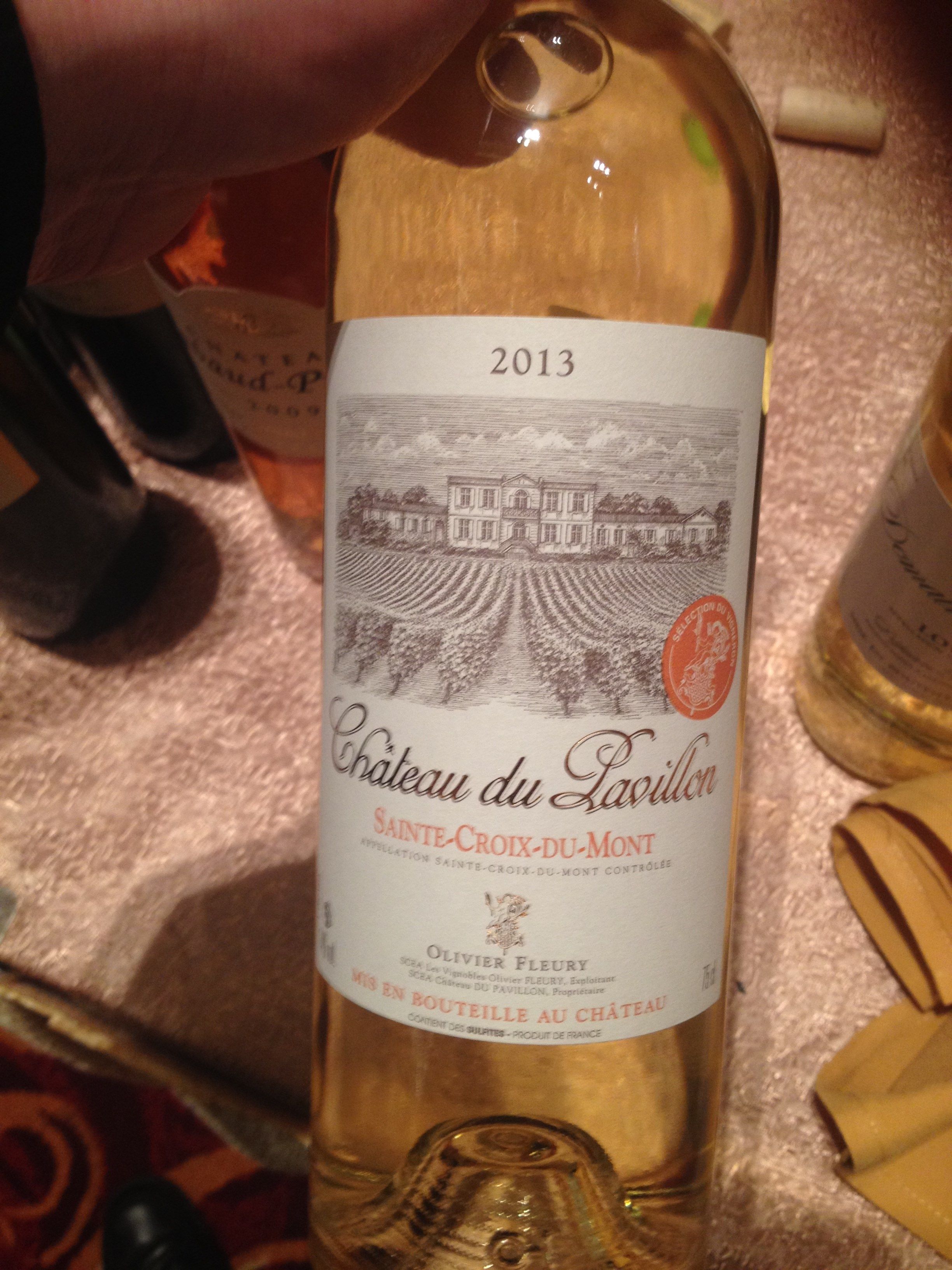 佰美蓉酒庄贵腐甜白Chateau du Pavillon