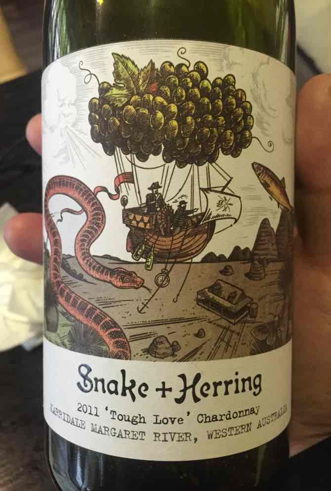 西游志霞多丽干白Snake and Herring Tough Love Chardonnay