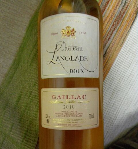 朗拉德城堡甜白Chateau Langlade Gaillac Sweet White