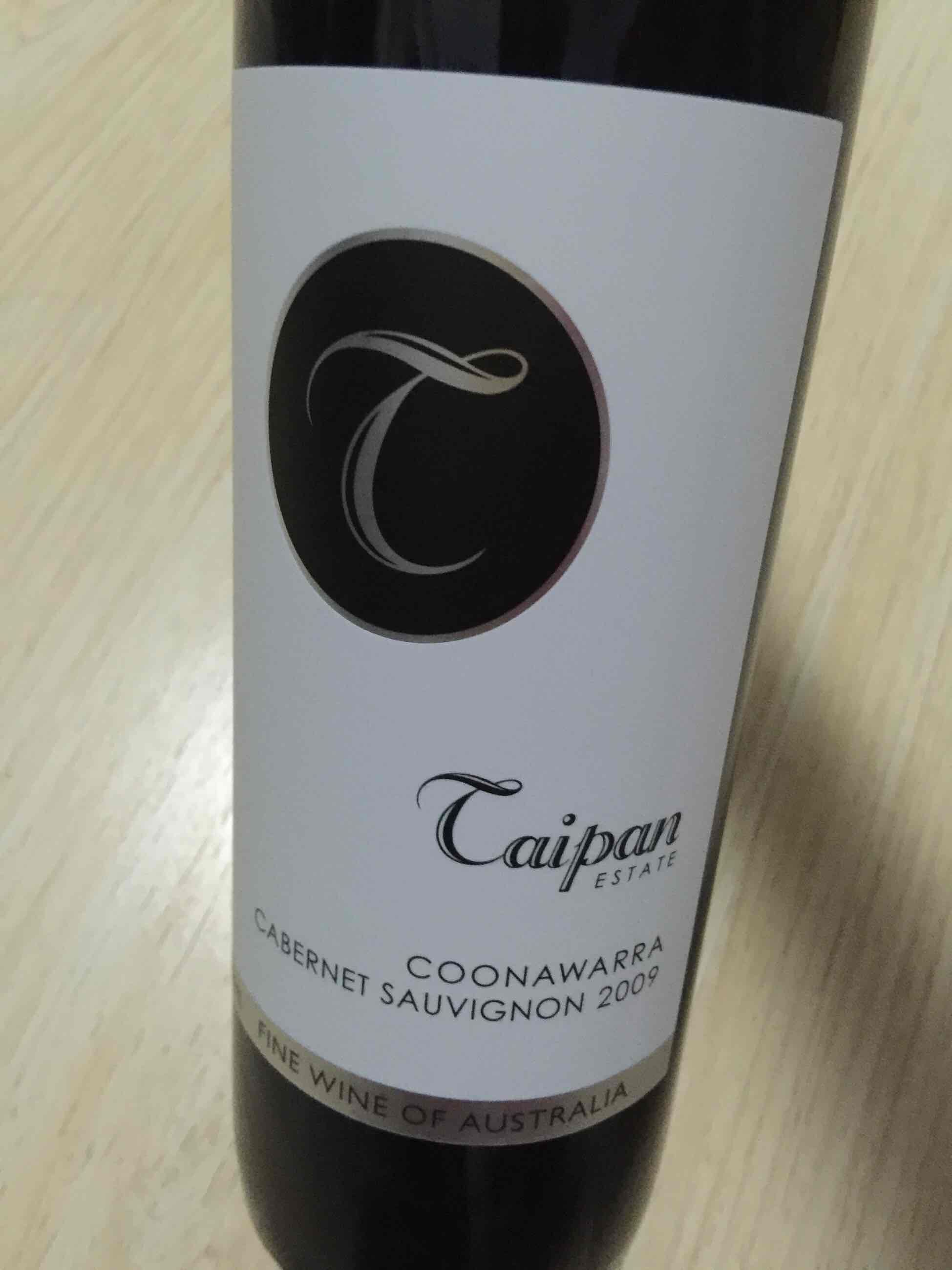 大班柯赤霞珠干红Taipan Estate Cabernet Sauvignon