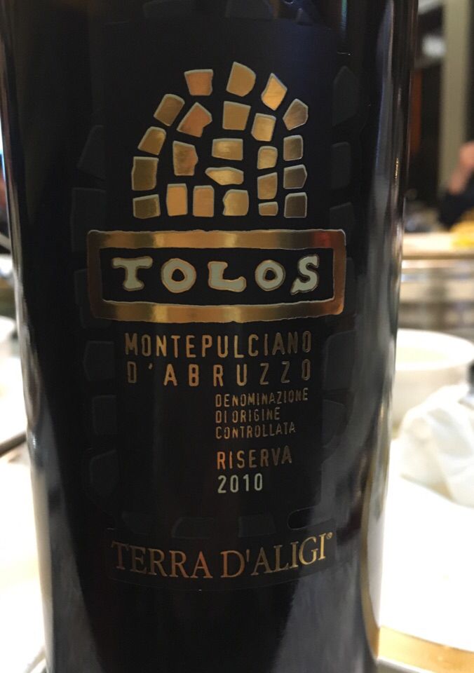 Terra d'Aligi Tolos Montepulciano d'Abruzzo Riserva