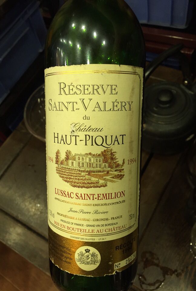 Reserve Saint Valery de Chateau Haut Piquat