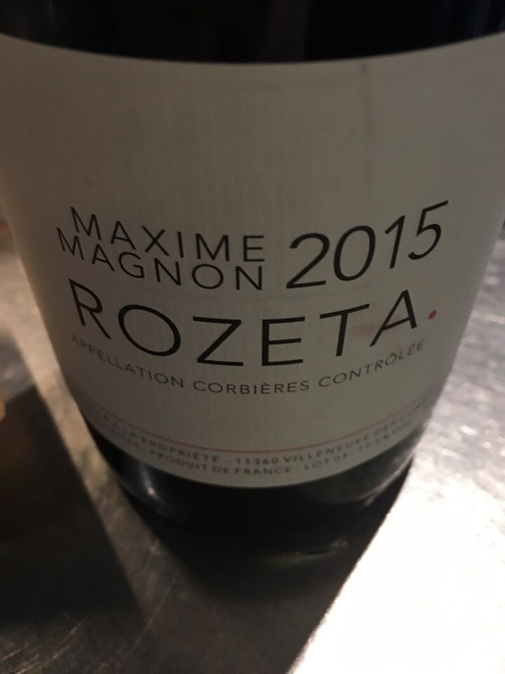 Maxime Magnon Corbieres Rozeta