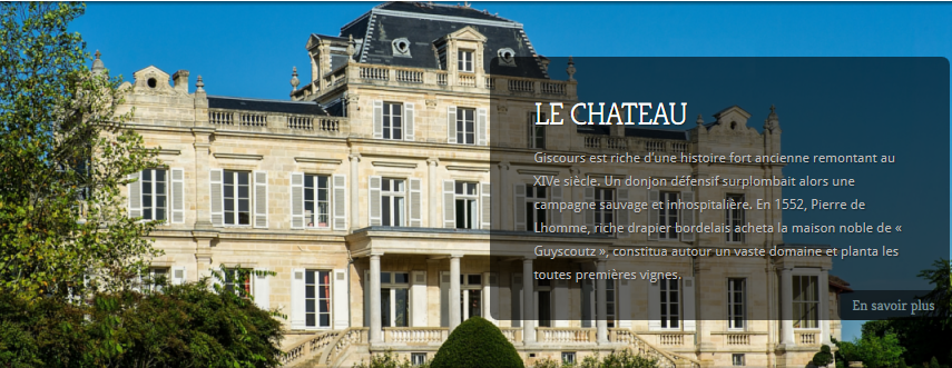 美人鱼庄园Château Giscours