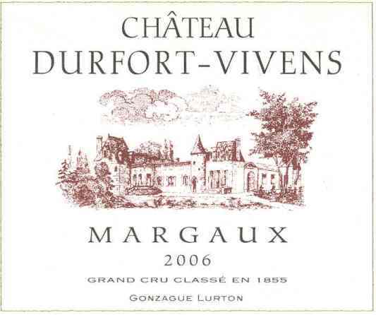 度韦酒庄干红Chateau Durfort-Vivens