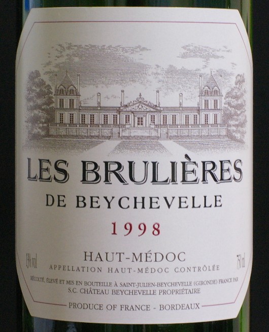 龙船美度干红Les Brulieres de Beychevelle