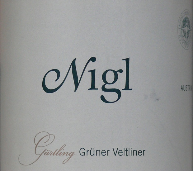 尼玖绿维特利纳歌特琳干白Nigl Gruner Veltliner Gartling