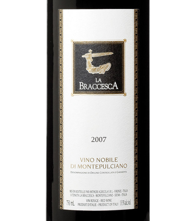 安东尼世家布拉吉斯卡蒙帕塞诺干红Marchesi Antinori La Braccesca Vino Nobile di Montepulciano