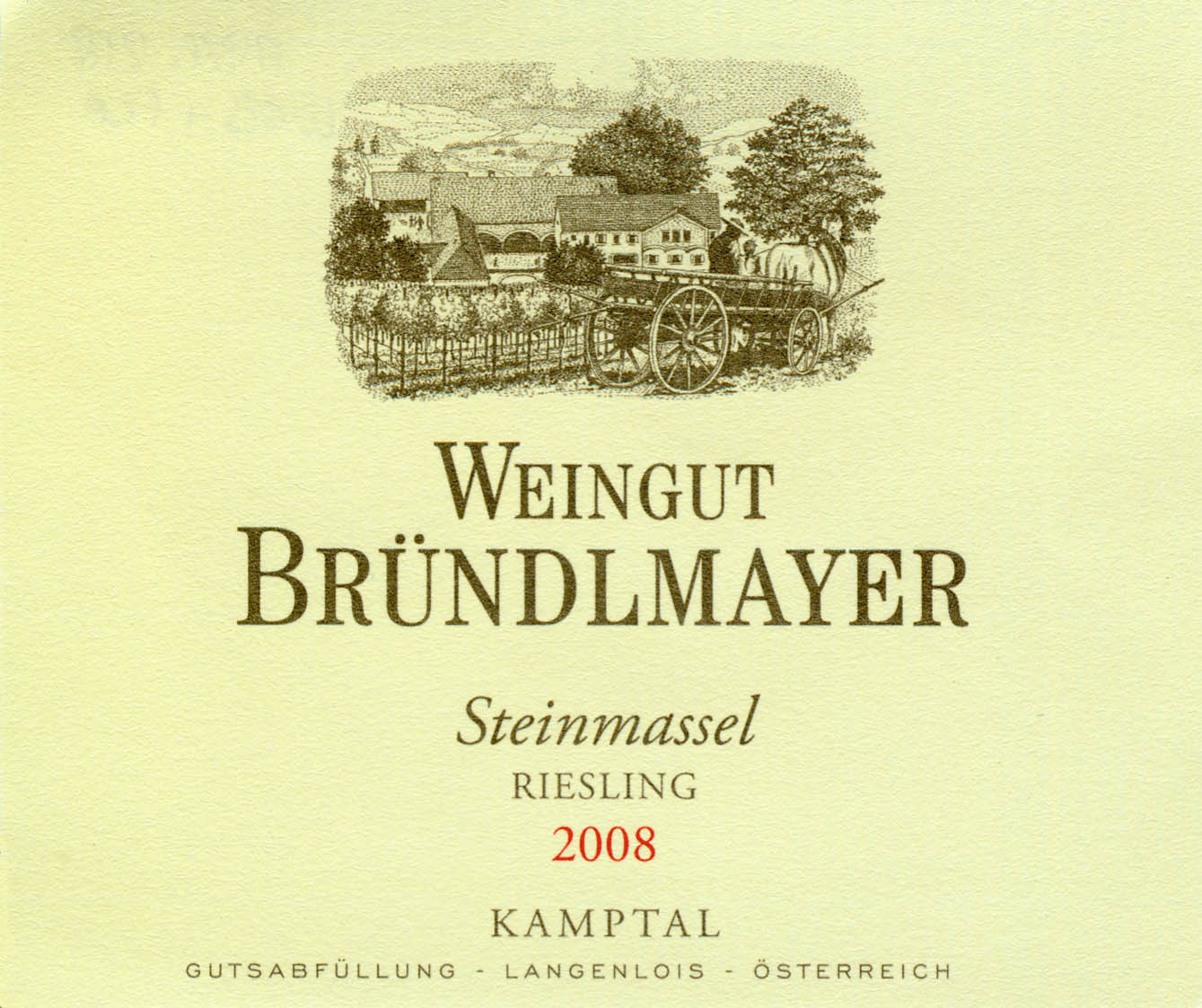 布德梅尔斯丹玛瑟园雷司令干白Weingut Brundlmayer Riesling Steinmassel