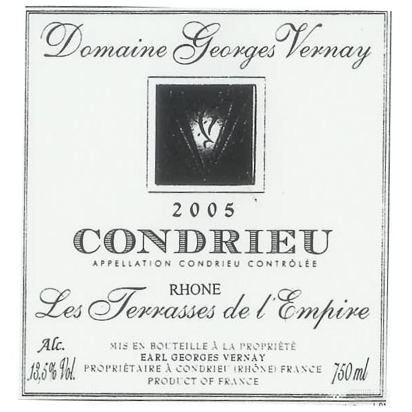 乔治维尔奈帝国之阶干白Domaine Georges Vernay Terrasses de l'Empire