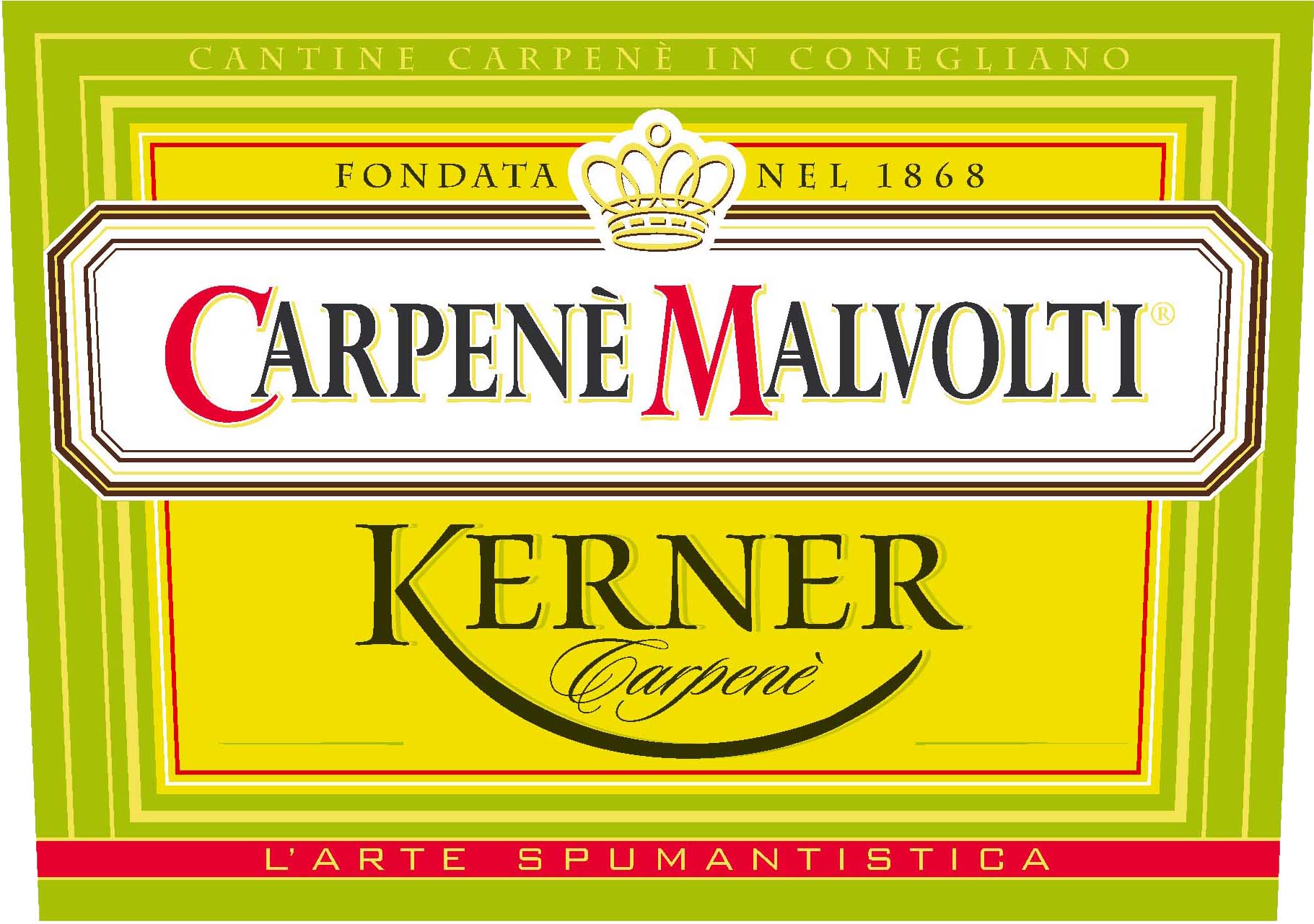 卡玛酒庄肯纳起泡Carpene Malvolti Kerner Brut