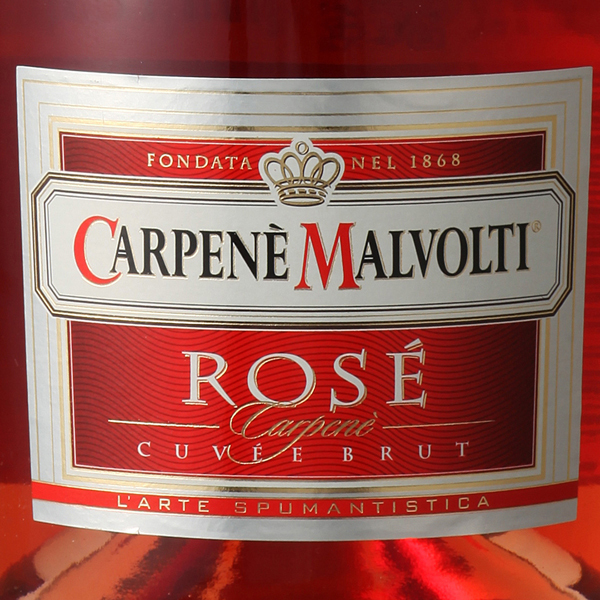 卡玛酒庄桃红起泡Carpene Malvolti Rose Brut