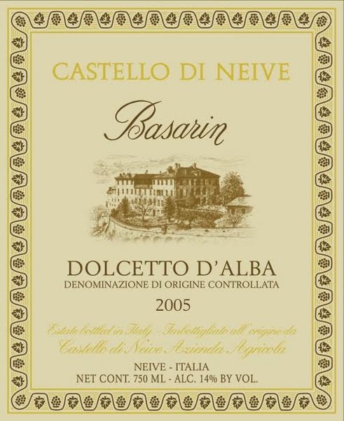 内华城堡多姿桃干红Castello di Neive Dolcetto d'Alba