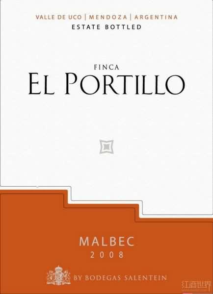萨兰亭博迪优马尔贝克干红Salentein Finca El Portillo Malbec