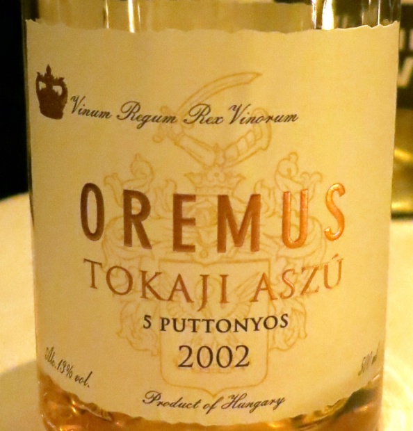 奥廉穆斯托卡伊阿苏贵腐甜白Oremus Tokaji Aszu 5 Puttonyos