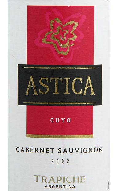查比迪赤霞珠干红Trapiche Astica Cabernet Sauvignon