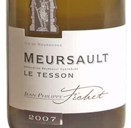 菲舍默尔索泰松干白Jean-Philippe Fichet Meursault Le Tesson