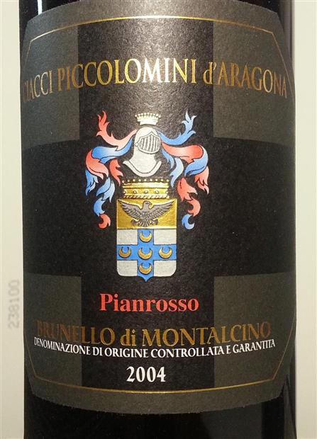 奇雅皮安罗索干红Ciacci Piccolomini d'Aragona Pianrosso