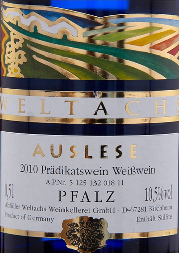 德国贵族冰酒Weltachs Auslese