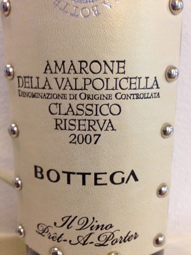 波特嘉云裳阿马罗尼干红Bottega Amarone Classico Riserva