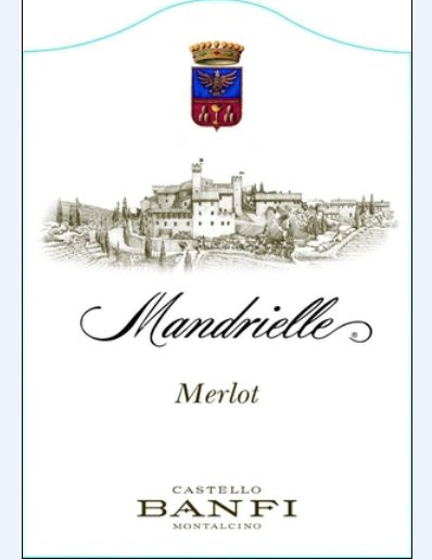 班菲圣安帝莫曼德雷尔干红Castello Banfi Mandrielle Sant'Antimo