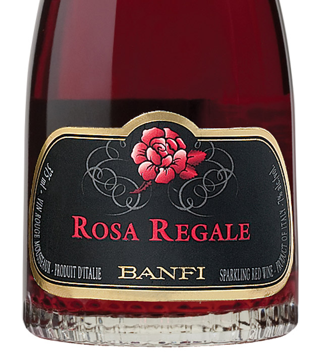 班菲王室玫瑰红起泡Banfi Rosa Regale Sparkling Red