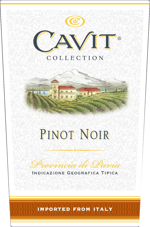 凯味特收藏黑皮诺干红Cavit Collection Pinot Noir