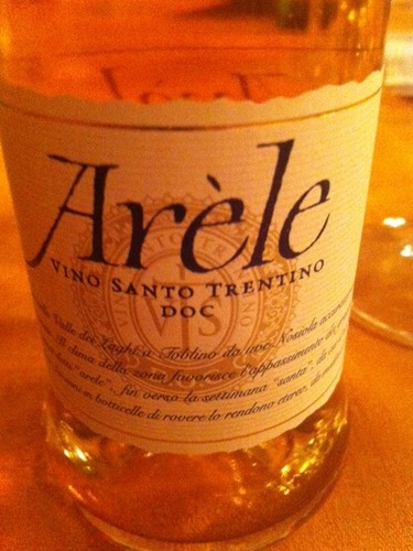 凯味特圣阿勒利园甜白Cavit Arele Vino Santo Trentino