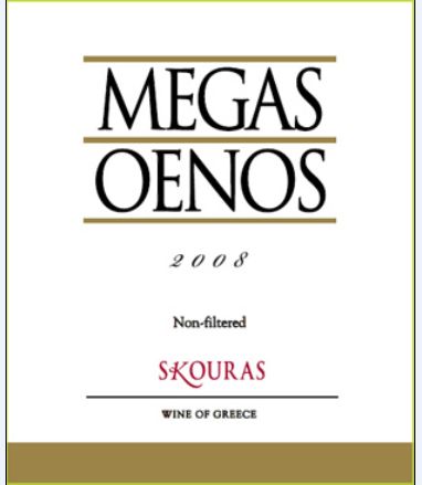 斯古洛斯梅佳思欧宜诺斯干红Skouras Megas Oenos