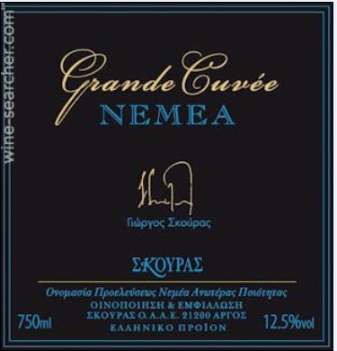 斯古洛斯尼米亚干红Skouras Grand Cuvee Nemea