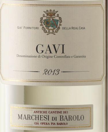 巴罗洛侯爵加维干白Marchesi di Barolo Gavi