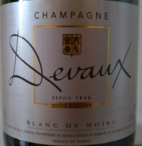 德沃白中黑干型香槟Veuve A. Devaux Blanc de Noirs