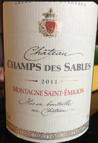 沙普诺干红Chateau Champs Des Sables