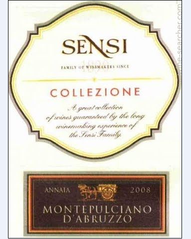 圣禧精选蒙帕赛诺干红Sensi Collezione Montepulciano Abruzzo