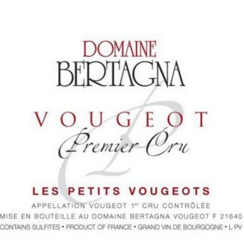 贝塔娜小武若园干红Domaine Bertagna Les Petits Vougeots