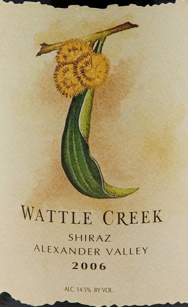 合欢溪庄园设拉子Wattle Creek Shiraz