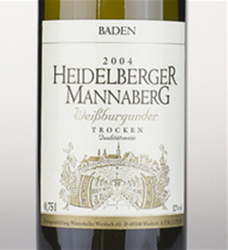 海德堡漫娜山地白皮诺干白heidelberger mannaberg Pinot blanc